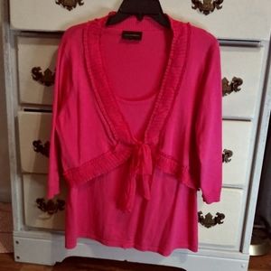 Cute pink Light weight sweater